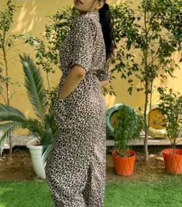Tigerprint Jumpsuit