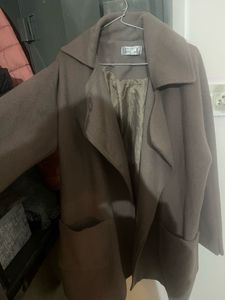 Marron From. J Brown Coat korean coa