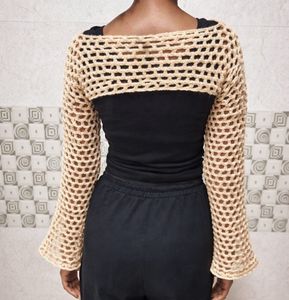 Crochet Net Shrug