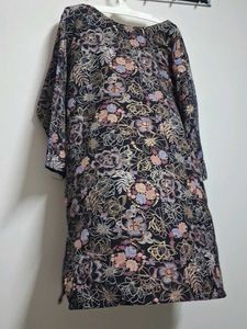 Floral Print Kurta