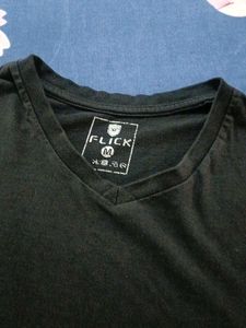 Classic Black V-Neck T-Shirt