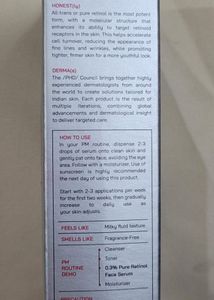 PHD 0.3% Pure Retinol Face Serum