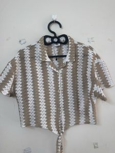 Chic Crochet Knit Top