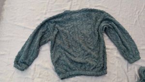 Cozy fur Cable Knit Pajama Set