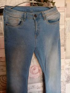 Light Wash Flare Jeans