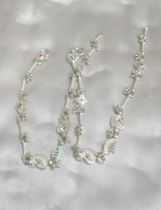 🌺925 Elegant Silver Anklets