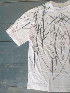 White Shein T-Shirt Very Nice Trending