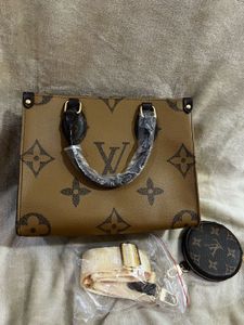LV Monogram Handbag with Pouch