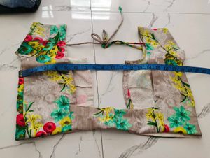 Flowy Floral Print Ethnic Skirt