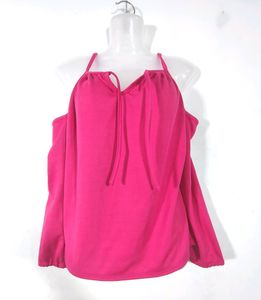 Aara Rose Pink Off Shoulder Top ( Women)