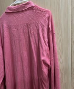Wolf Polo Shirt - Pink