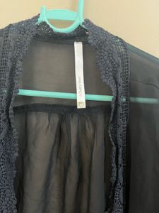 Black Lace Sheer Shrug