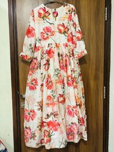 floral gown