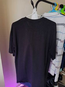 Pull &amp; Bear Black T-Shirt