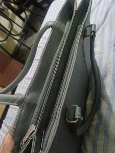 Stylish Grey Tote Bag