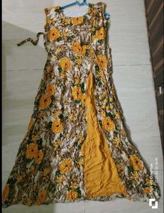 Floral Print Kurta