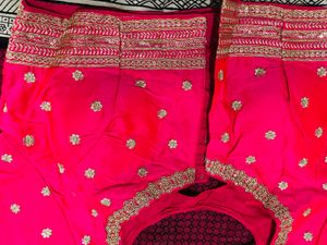 Vibrant Pink Embroidered Blouse🎀💞