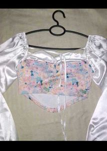 Corset Style Crop Top