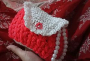 set of 2 ✨ Handmade Crochet Mini Pouch ✨