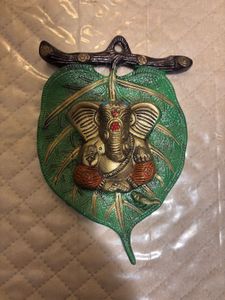 Ceramic Ganesha Idol wall hanging