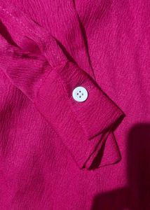 Pink Button-Down Shirt