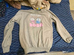 Cute Boba Graphic Sweatshirt