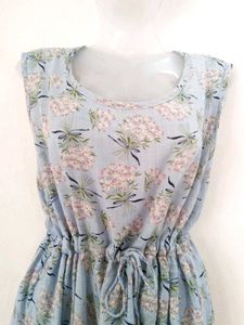 Floral Print Casual Dress size-36-38