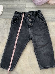 Stylish Washed Grey Denim Jeans