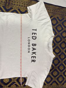 Ted Baker London White Graphic T-Shirt