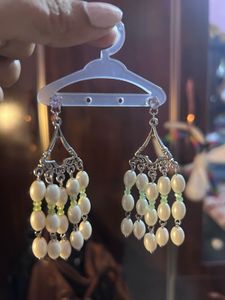 Elegant Pearl Drop Earrings