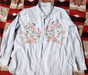 Light Blue Stripe Shirt.
