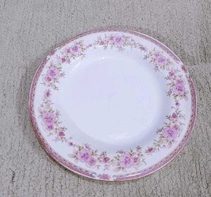 Set of 6 Ceramic Premium Floral plates imported