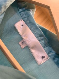 Satin Pajama Set - Blue