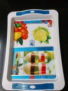 Vibrant Cocktail Serving Tray