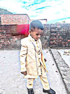 Boy's Black formal shoes