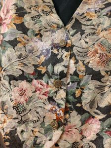 Vintage Floral Vest
