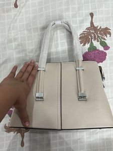 Imported Stylish Beige Handbag