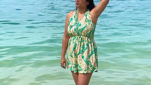Green Halter jumpsuit