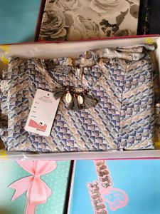 Girls 2 Piece Printed Top & Skirt Set | Stylish Pa