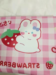 Kawaii Strawberry Bunny Pouch