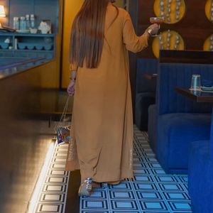 Mustard jumpsuit Set with Jacket