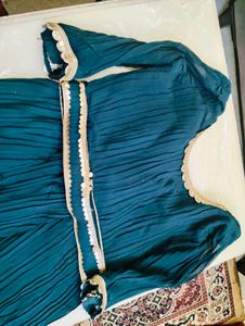 Elegant Blue Ethnic Gown