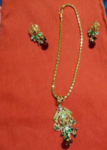 Necklace With Earrings ✨✨