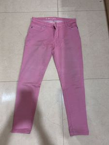 Pink Skinny Fit Jeans