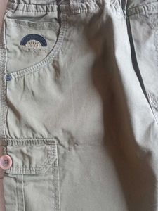 Boys' Khaki Cargo Pants