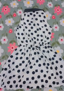 MAX Geometric Print Sleeveless Fit &amp; Flare Dress
