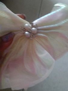 Elegant Pearl Drop Earrings with bow