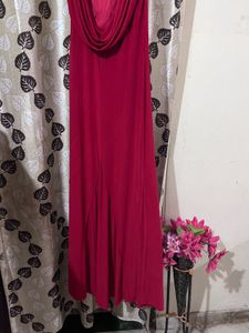 Backless Red Dress