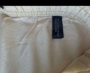 Go Colors Womens Cream Pant