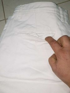 brand new Classic White Chino Shorts